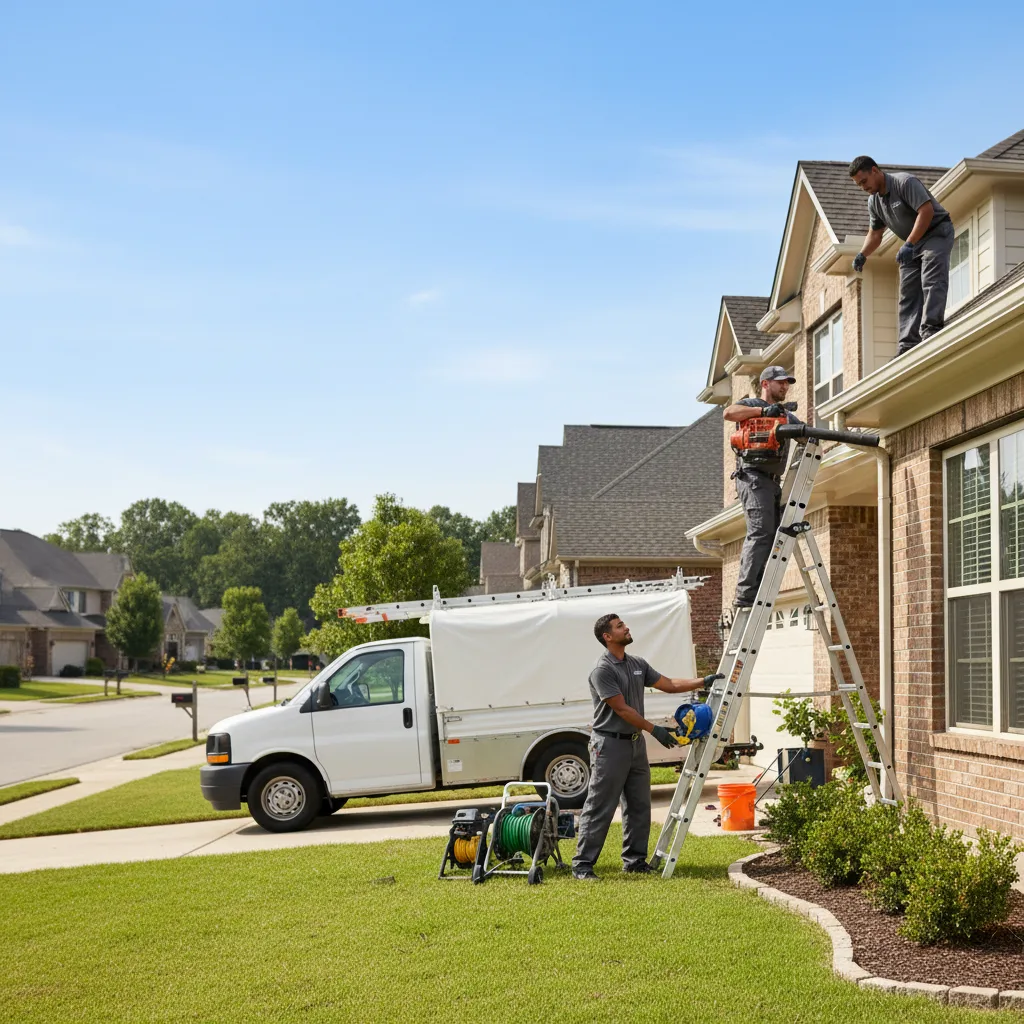 Home Gutter Service in Mereta, TX near me
